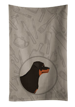 Load image into Gallery viewer, Rottweiler In the Kitchen Kitchen Towel – Artistic Dish Towel for Everyday Use CK2205KTWL