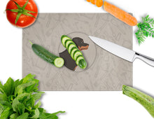 Load image into Gallery viewer, Rottweiler In the Kitchen Glass Cutting Boards – Durable, Decorative Kitchen Art Large CK2205LCB