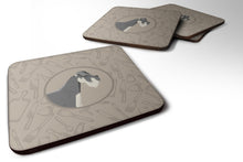 Load image into Gallery viewer, Schnauzer In the Kitchen Foam Coaster  CK2206FC