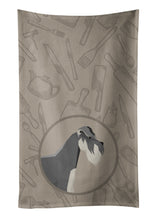 Load image into Gallery viewer, Schnauzer In the Kitchen Kitchen Towel – Artistic Dish Towel for Everyday Use CK2206KTWL