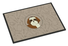 Load image into Gallery viewer, Shih Tzu In the Kitchen Doormat - 24x36 Decorative Floor Mat – Indoor/Outdoor Rug with Artistic Flair CK2210JMAT