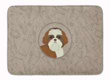 Load image into Gallery viewer, Shih Tzu In the Kitchen Machine Washable Memory Foam Mat CK2210RUG
