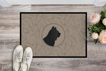 Load image into Gallery viewer, Skye Terrier In the Kitchen Doormat - 24x36 Decorative Floor Mat – Indoor/Outdoor Rug with Artistic Flair CK2211JMAT