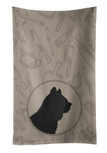 Load image into Gallery viewer, Skye Terrier In the Kitchen Kitchen Towel – Artistic Dish Towel for Everyday Use CK2211KTWL
