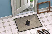 Load image into Gallery viewer, Skye Terrier In the Kitchen Doormat - 18x27 Decorative Floor Mat – Indoor/Outdoor Rug with Artistic Flair CK2211MAT