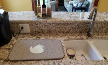 Load image into Gallery viewer, Spitz In the Kitchen Dish Drying Mat – Absorbent, Artistic Kitchen Essentials CK2212DDM