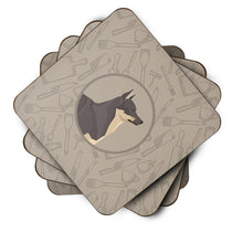 Load image into Gallery viewer, Swedish Vallhund In the Kitchen Foam Coaster  CK2213FC