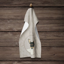 Load image into Gallery viewer, Toy Fox Terrier In the Kitchen Kitchen Towel – Artistic Dish Towel for Everyday Use CK2214KTWL