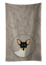 Load image into Gallery viewer, Toy Fox Terrier In the Kitchen Kitchen Towel – Artistic Dish Towel for Everyday Use CK2214KTWL