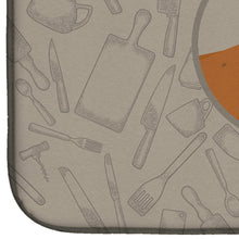 Load image into Gallery viewer, Vizsla In the Kitchen Dish Drying Mat – Absorbent, Artistic Kitchen Essentials CK2215DDM