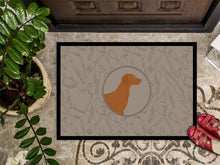 Load image into Gallery viewer, Vizsla In the Kitchen Doormat - 24x36 Decorative Floor Mat – Indoor/Outdoor Rug with Artistic Flair CK2215JMAT