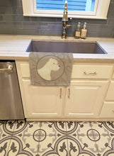 Load image into Gallery viewer, Westie In the Kitchen Kitchen Towel – Artistic Dish Towel for Everyday Use CK2216KTWL