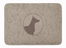 Load image into Gallery viewer, Mexican Hairless Dog Xolo In the Kitchen Machine Washable Memory Foam Mat CK2217RUG