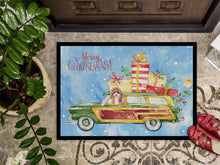Load image into Gallery viewer, Merry Christmas Cavapoo Doormat - 24x36 Decorative Floor Mat – Indoor/Outdoor Rug with Artistic Flair CK2403JMAT
