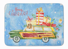 Load image into Gallery viewer, Merry Christmas Collie Machine Washable Memory Foam Mat CK2418RUG
