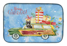 Load image into Gallery viewer, Merry Christmas Scottish Terrier Dish Drying Mat – Absorbent, Artistic Kitchen Essentials CK2420DDM