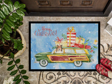 Load image into Gallery viewer, Merry Christmas Sheltie Doormat - 24x36 Decorative Floor Mat – Indoor/Outdoor Rug with Artistic Flair CK2421JMAT