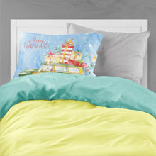 Load image into Gallery viewer, Merry Christmas Fox Terrier  Standard Pillowcase – Artistic Decorative Front, White Back CK2430PILLOWCASE