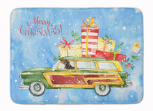 Load image into Gallery viewer, Merry Christmas Dachshund Machine Washable Memory Foam Mat CK2443RUG