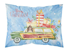 Load image into Gallery viewer, Merry Christmas Brown Parti Cocker Spaniel  Standard Pillowcase – Artistic Decorative Front, White Back CK2447PILLOWCASE