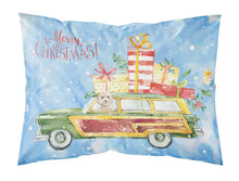 Load image into Gallery viewer, Merry Christmas Champagne Cockapoo  Standard Pillowcase – Artistic Decorative Front, White Back CK2448PILLOWCASE