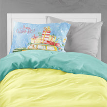 Load image into Gallery viewer, Merry Christmas Labrador Retriever Yellow  Standard Pillowcase – Artistic Decorative Front, White Back CK2459PILLOWCASE