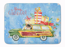 Load image into Gallery viewer, Merry Christmas Long Haired Chihuahua Machine Washable Memory Foam Mat CK2460RUG