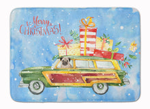 Load image into Gallery viewer, Merry Christmas Pug Machine Washable Memory Foam Mat CK2463RUG