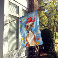 Load image into Gallery viewer, Christmas Lights Boxer Flag Canvas House Size CK2468CHF