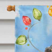 Load image into Gallery viewer, Christmas Lights Bernese Mountain Dog Flag Canvas House Size CK2469CHF