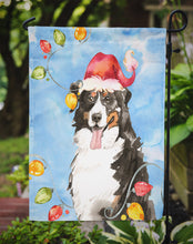 Load image into Gallery viewer, Christmas Lights Bernese Mountain Dog Garden Flag - Outdoor Decorative Yard Flag CK2469GF