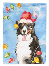 Load image into Gallery viewer, Christmas Lights Bernese Mountain Dog Garden Flag - Outdoor Decorative Yard Flag CK2469GF