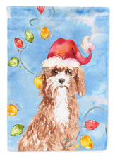 Load image into Gallery viewer, Christmas Lights Cavapoo Garden Flag - Outdoor Decorative Yard Flag CK2476GF