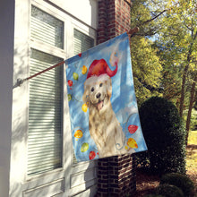 Load image into Gallery viewer, Christmas Lights Golden Retriever Flag Canvas House Size CK2479CHF