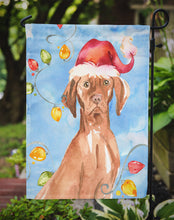 Load image into Gallery viewer, Christmas Lights Vizsla Garden Flag - Outdoor Decorative Yard Flag CK2480GF