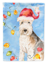 Load image into Gallery viewer, Christmas Lights Lakeland Terrier Garden Flag - Outdoor Decorative Yard Flag CK2483GF