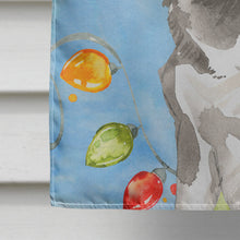Load image into Gallery viewer, Christmas Lights Alaskan Malamute Flag Canvas House Size CK2484CHF