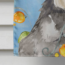 Load image into Gallery viewer, Christmas Lights Schnauzer Flag Canvas House Size CK2485CHF