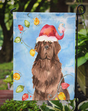 Load image into Gallery viewer, Christmas Lights Newfoundland Garden Flag - Outdoor Decorative Yard Flag CK2487GF