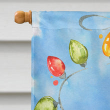 Load image into Gallery viewer, Christmas Lights Collie Flag Canvas House Size CK2489CHF
