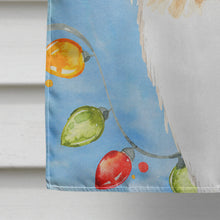 Load image into Gallery viewer, Christmas Lights Collie Flag Canvas House Size CK2489CHF