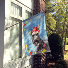 Load image into Gallery viewer, Christmas Lights Scottish Terrier Flag Canvas House Size CK2491CHF