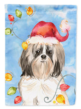 Load image into Gallery viewer, Christmas Lights Shih Tzu Garden Flag - Outdoor Decorative Yard Flag CK2493GF