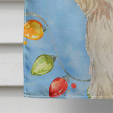 Load image into Gallery viewer, Christmas Lights Spinone Italiano Flag Canvas House Size CK2496CHF