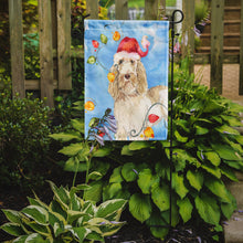 Load image into Gallery viewer, Christmas Lights Spinone Italiano Garden Flag - Outdoor Decorative Yard Flag CK2496GF