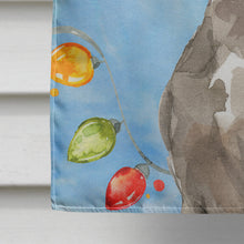 Load image into Gallery viewer, Christmas Lights Weimaraner Flag Canvas House Size CK2497CHF