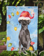 Load image into Gallery viewer, Christmas Lights Black Labrador Retriever Garden Flag - Outdoor Decorative Yard Flag CK2505GF