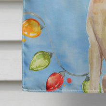 Load image into Gallery viewer, Christmas Lights Yellow Labrador Retriever Flag Canvas House Size CK2507CHF