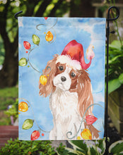 Load image into Gallery viewer, Christmas Lights Blenheim Cavalier Spaniel Garden Flag - Outdoor Decorative Yard Flag CK2509GF