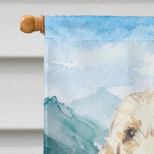 Load image into Gallery viewer, Mountian Flowers Spinone Italiano Flag Canvas House Size CK2518CHF